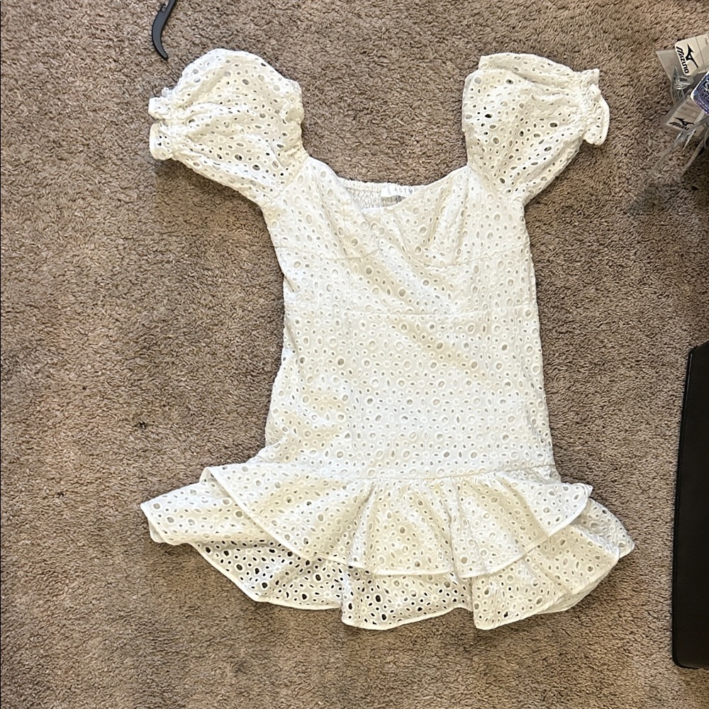 ASTR White Mini Dress